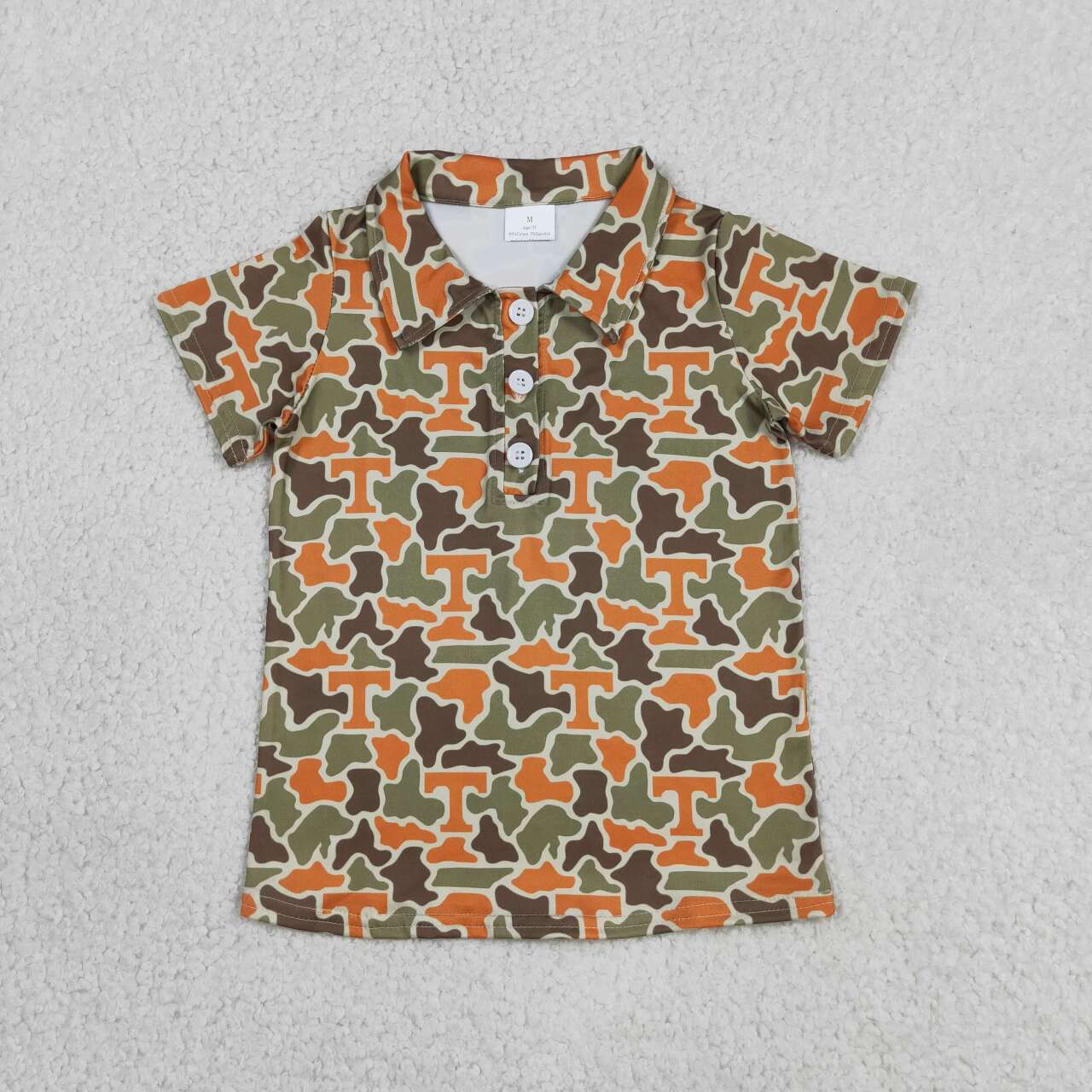 Tennessee Team style boy short sleeve pullover top