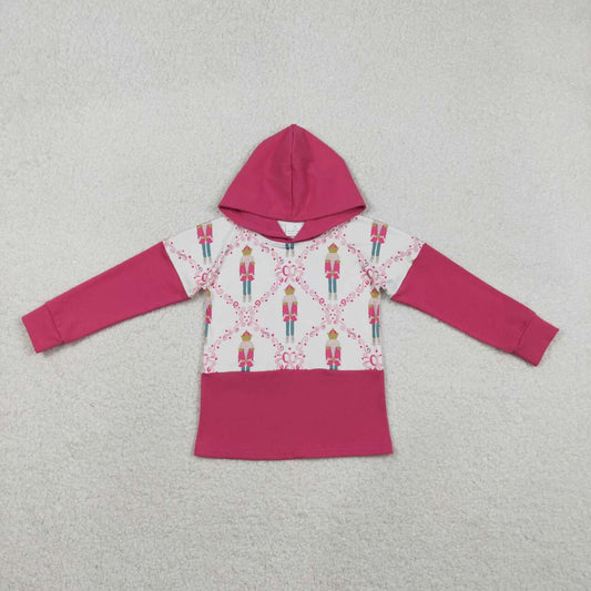 Baby Girl Long Sleeve Christmas Design Hoodie Top