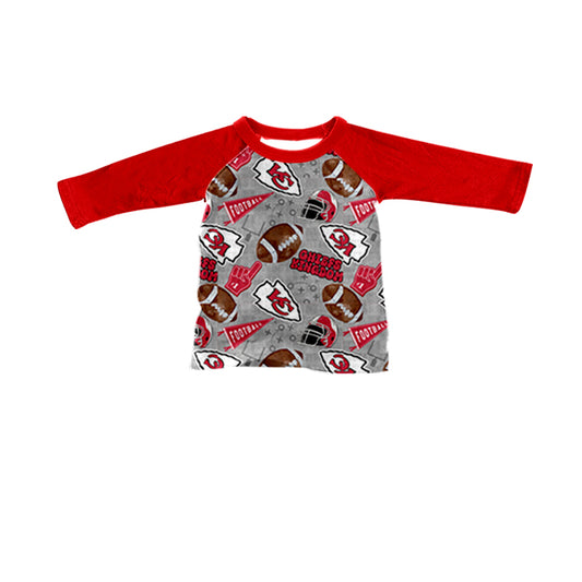baby boy college team design long sleeve shirt top