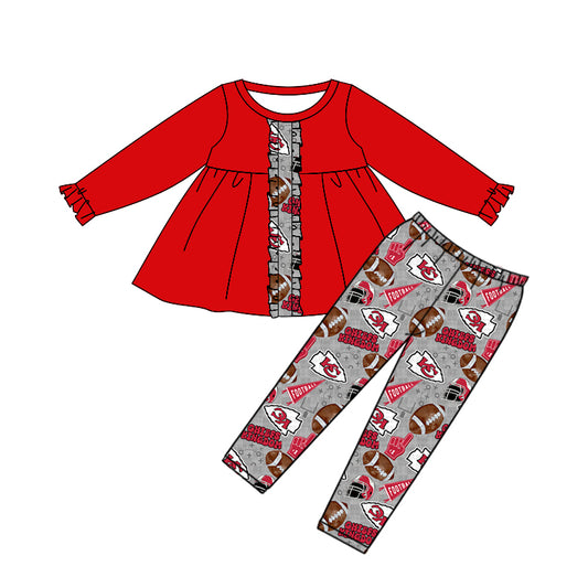 baby girl college team design outfit