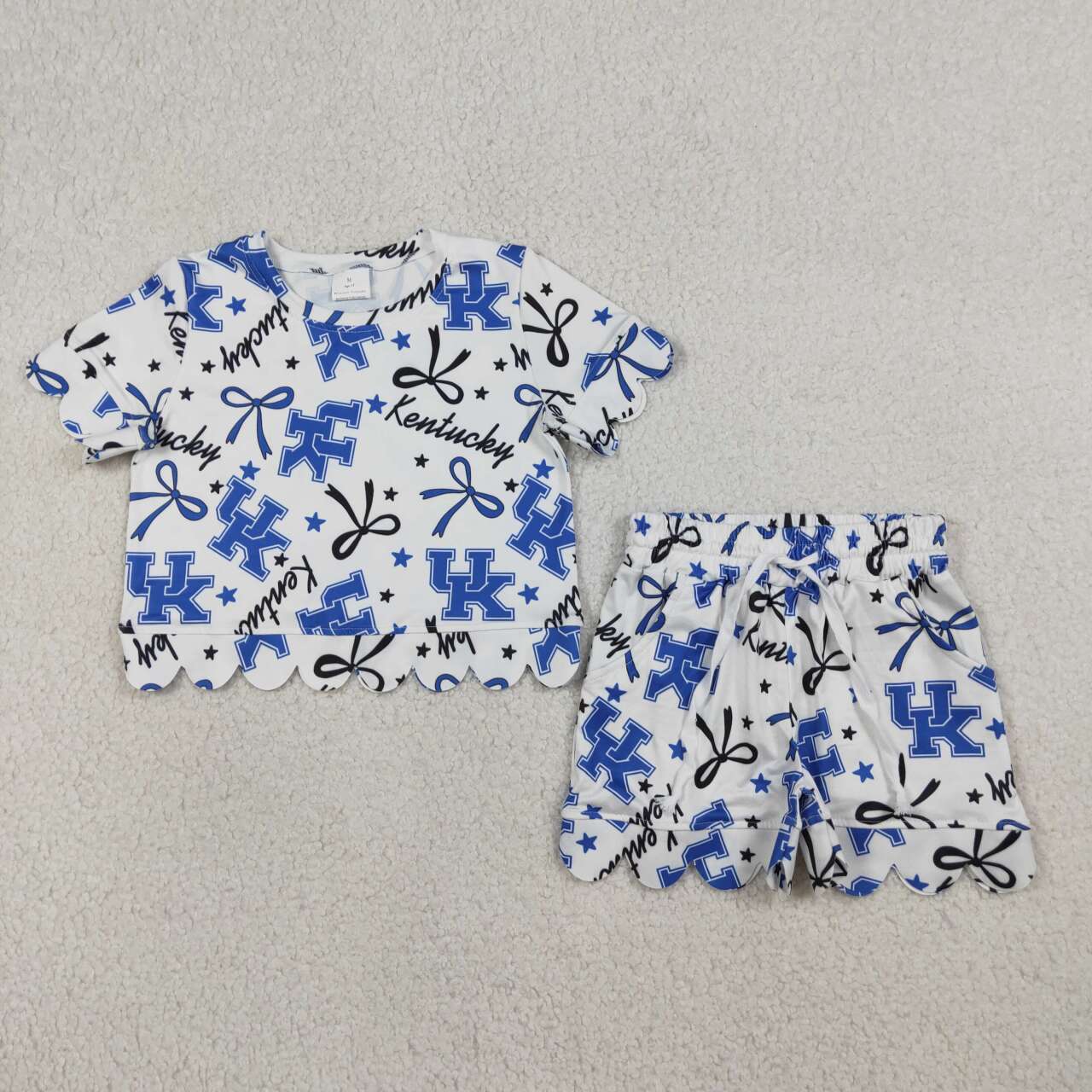 UK team top matching outfit girl collegiate outfit