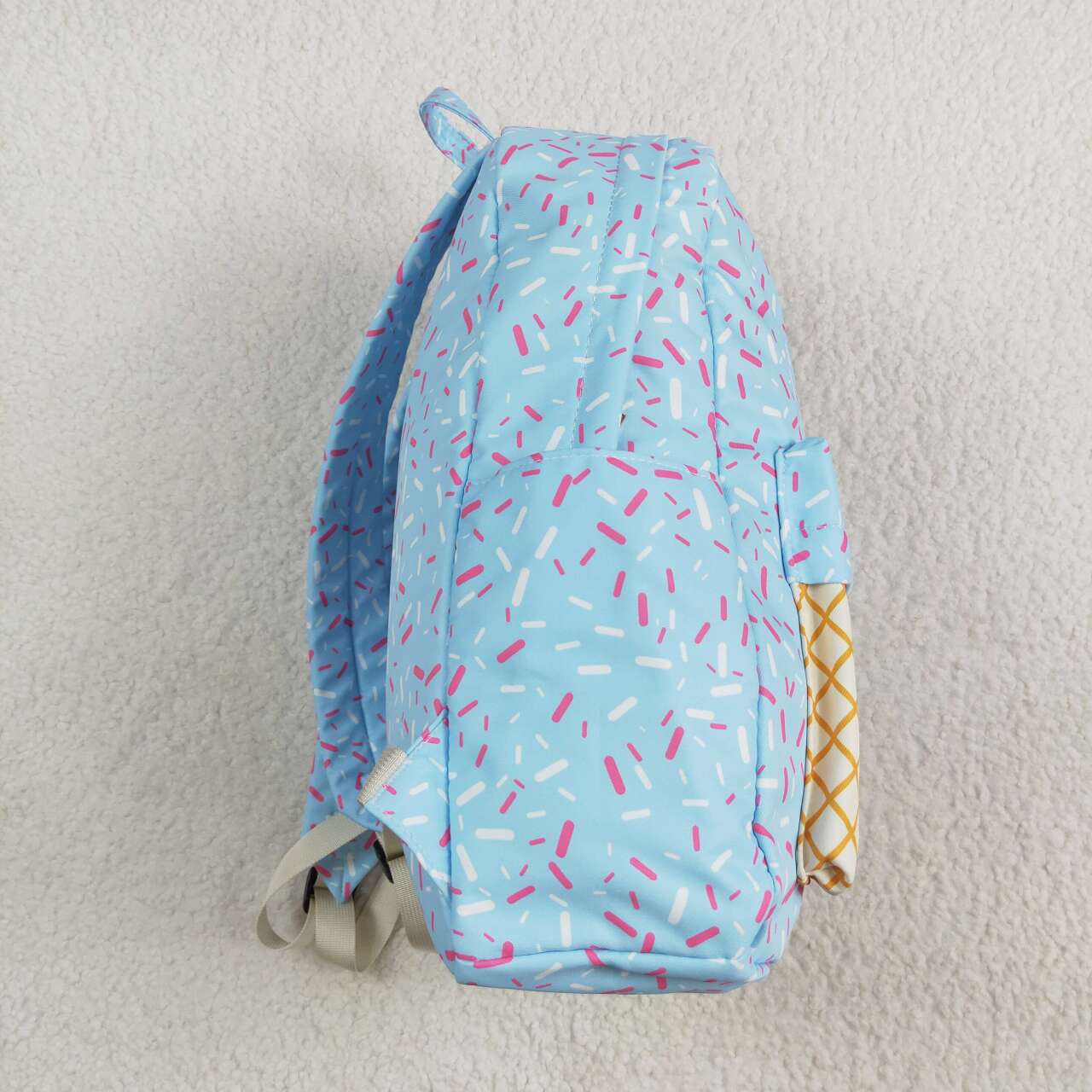 Toddle baby blue team style mini backpack