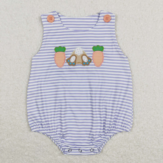 toddle boy  Easter bunny carrot romper