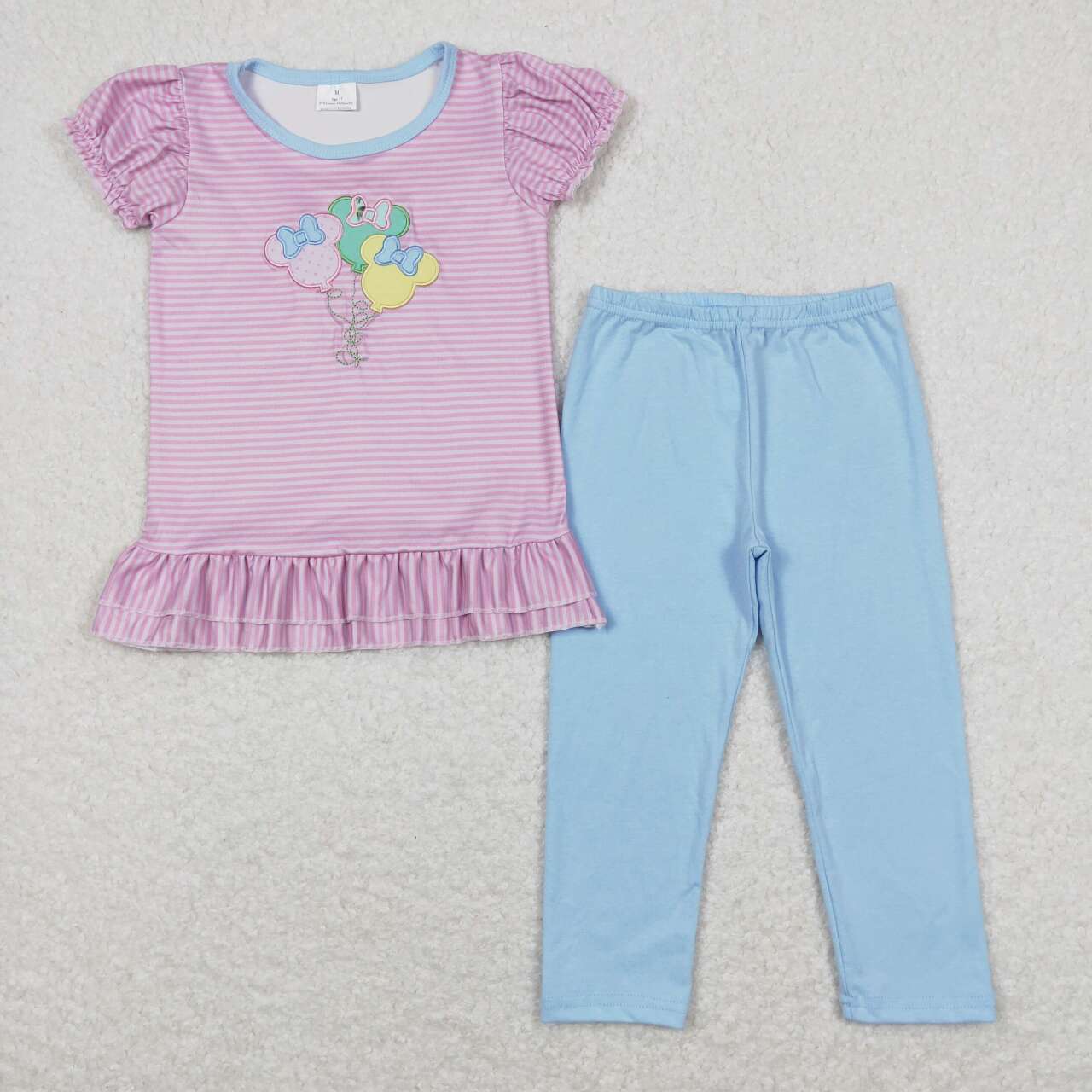 wholesale girls cartoon clothing set