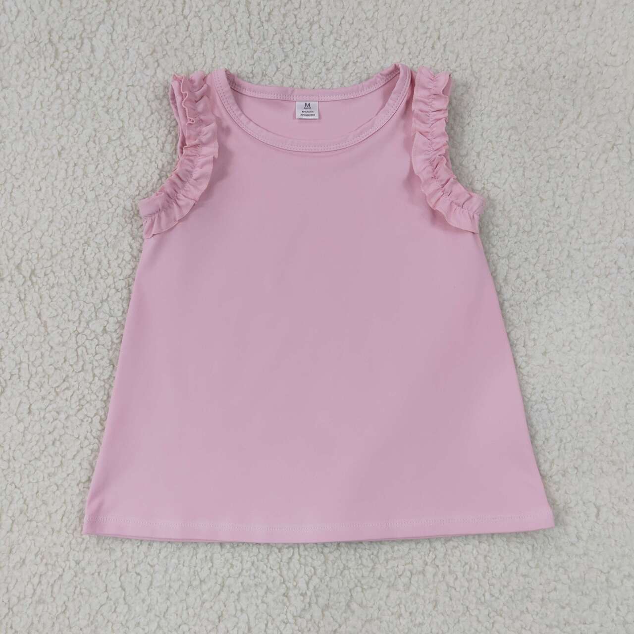 Pink color girls summer t-shirt top