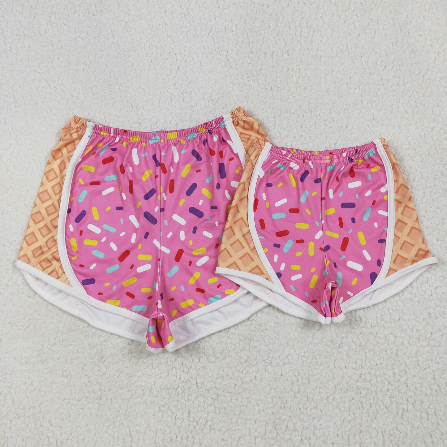 Mommy and Me summer yoga shorts