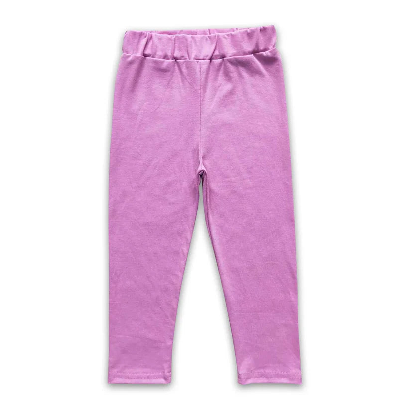 aqua cotton leggings