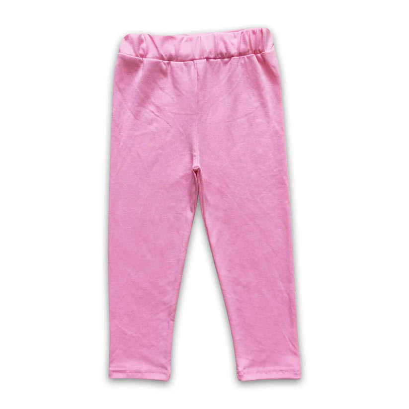 aqua cotton leggings