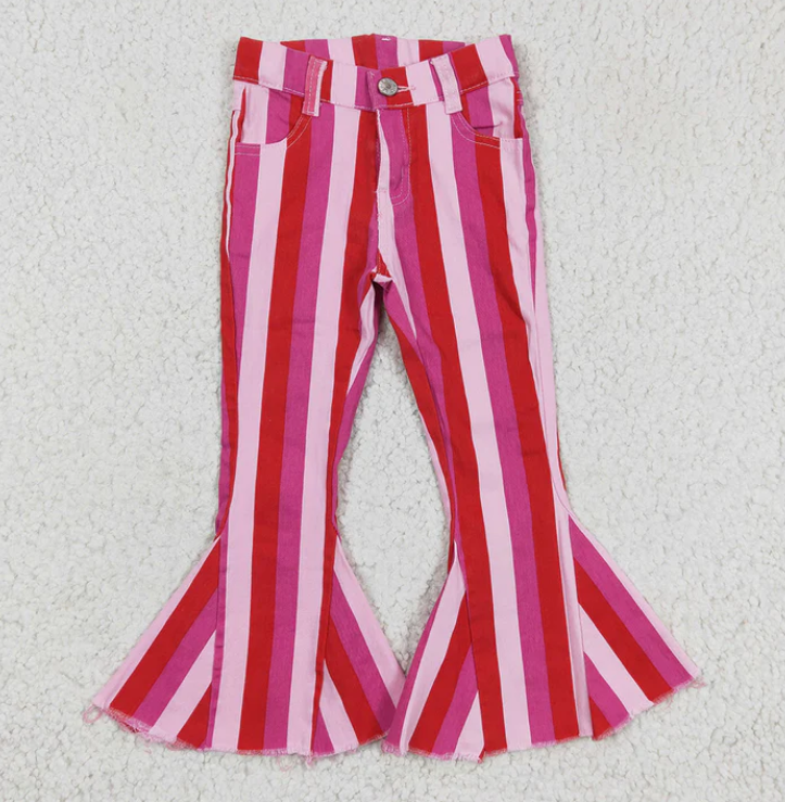 Adult women Valentines day jeans bell bottoms preorder