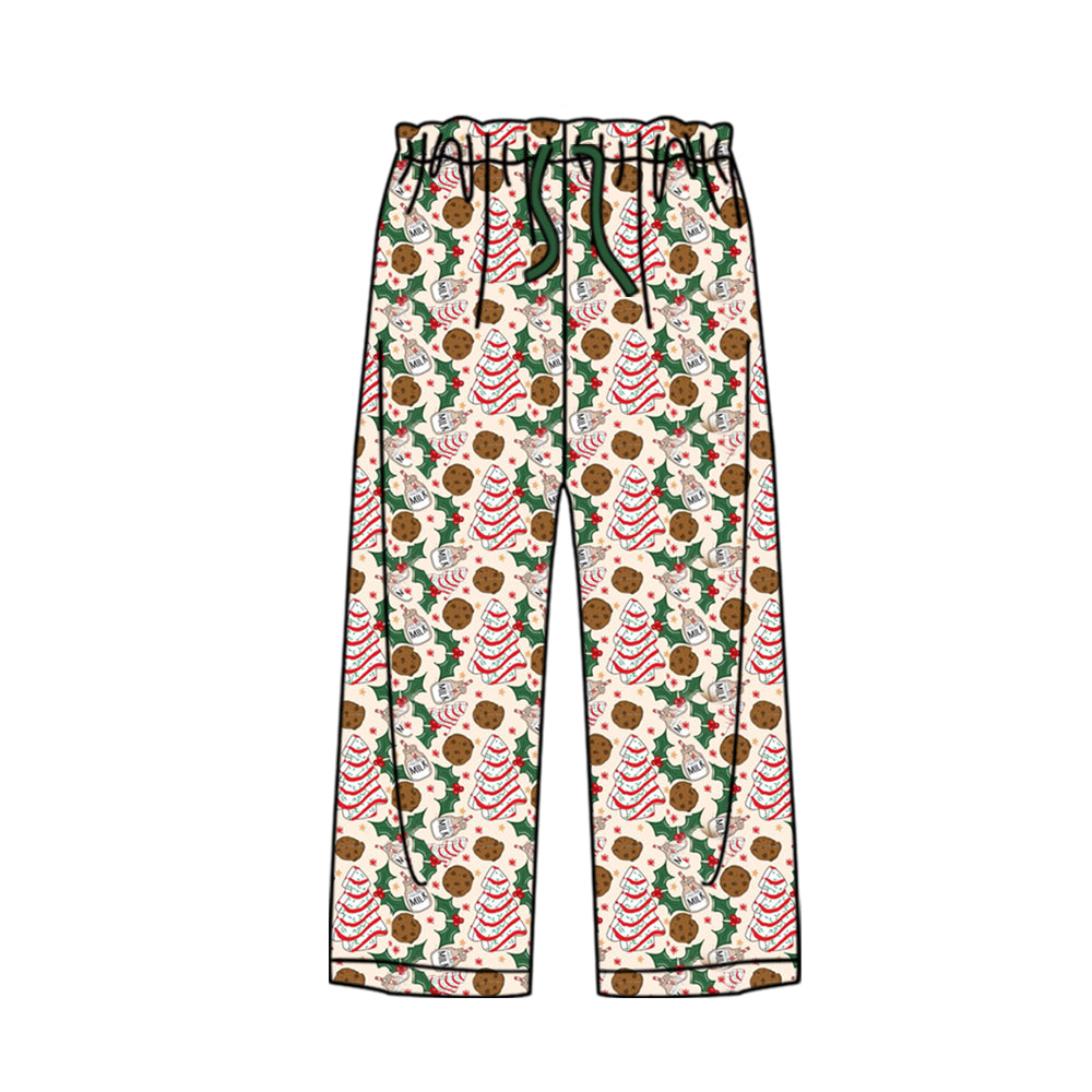 Adult women christmas tree cake milk silk pants preorder