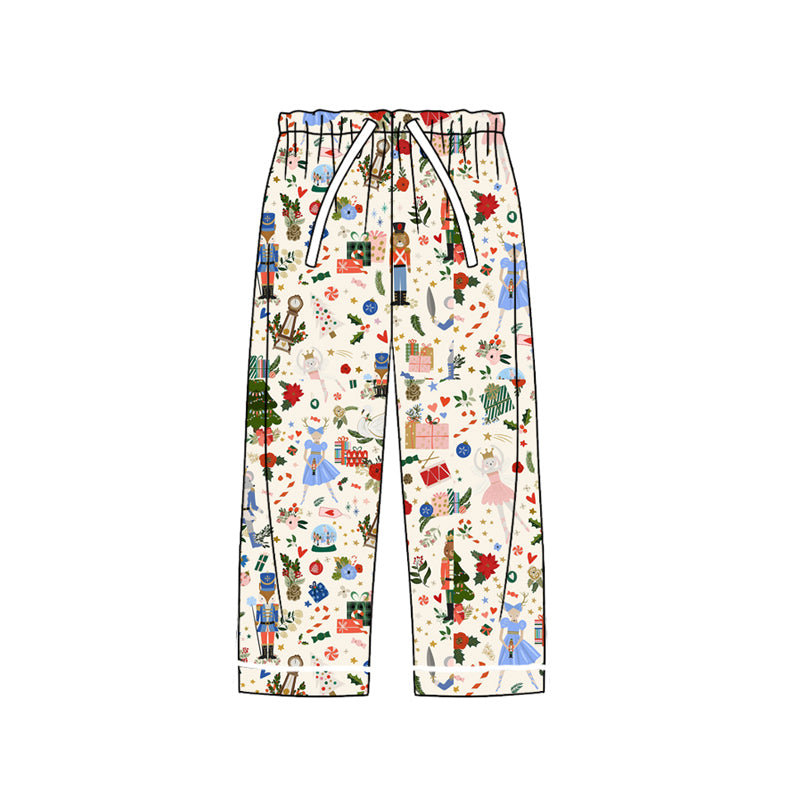 Adult women christmas soldier tree gift milk silk pants preorder