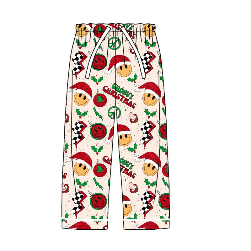 Adult women christmas groovy milk silk pants preorder