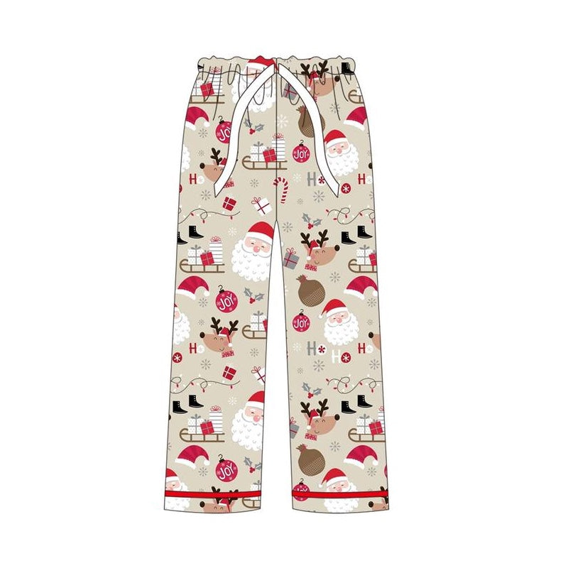 Adult women christmas reindeer milk silk pants preorder