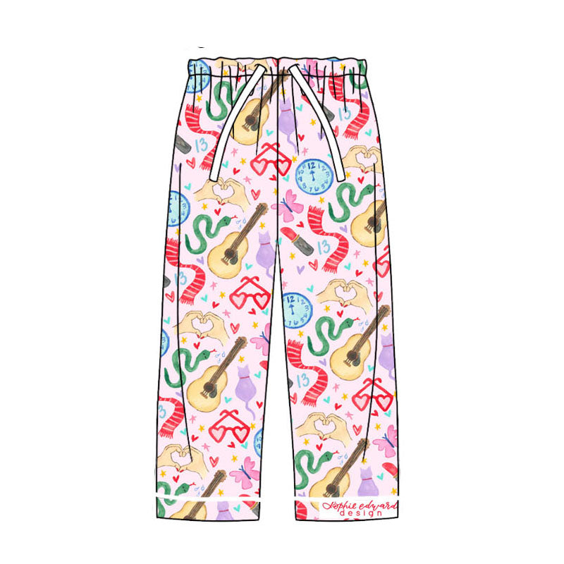 Adult women country music singer pajama pants preorder