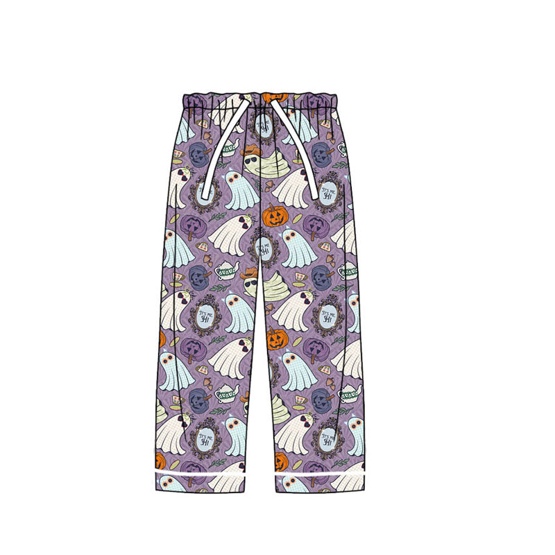 Adult women Halloween pumpkin ghost pants preorder