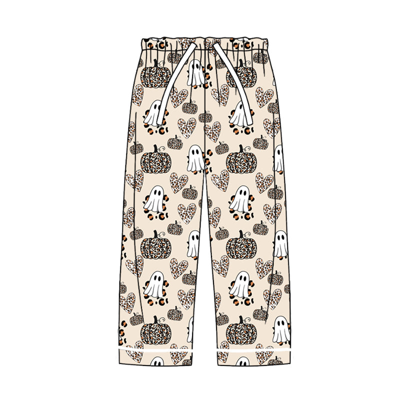 Adult women Cheetah Pumpkin Halloween Ghost Pants Preorder