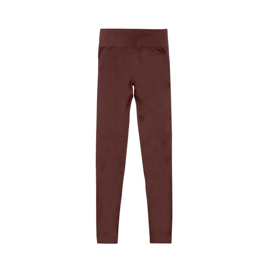 Kids baby girls brown active wear leggings pants preorder