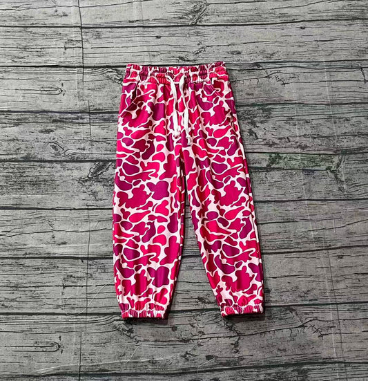 Infant baby girls hot pink camo pants preorder