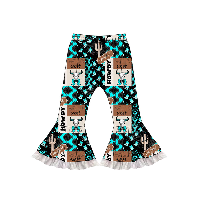 Wild western milk silk bell bottoms preorder