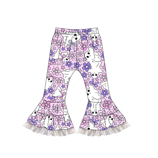 Holloween ghost milk silk bell bottoms preorder
