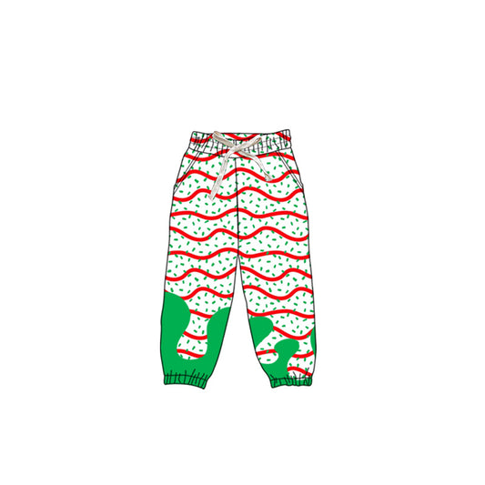 baby boy Christmas tree cake yoga leggings pants preorder