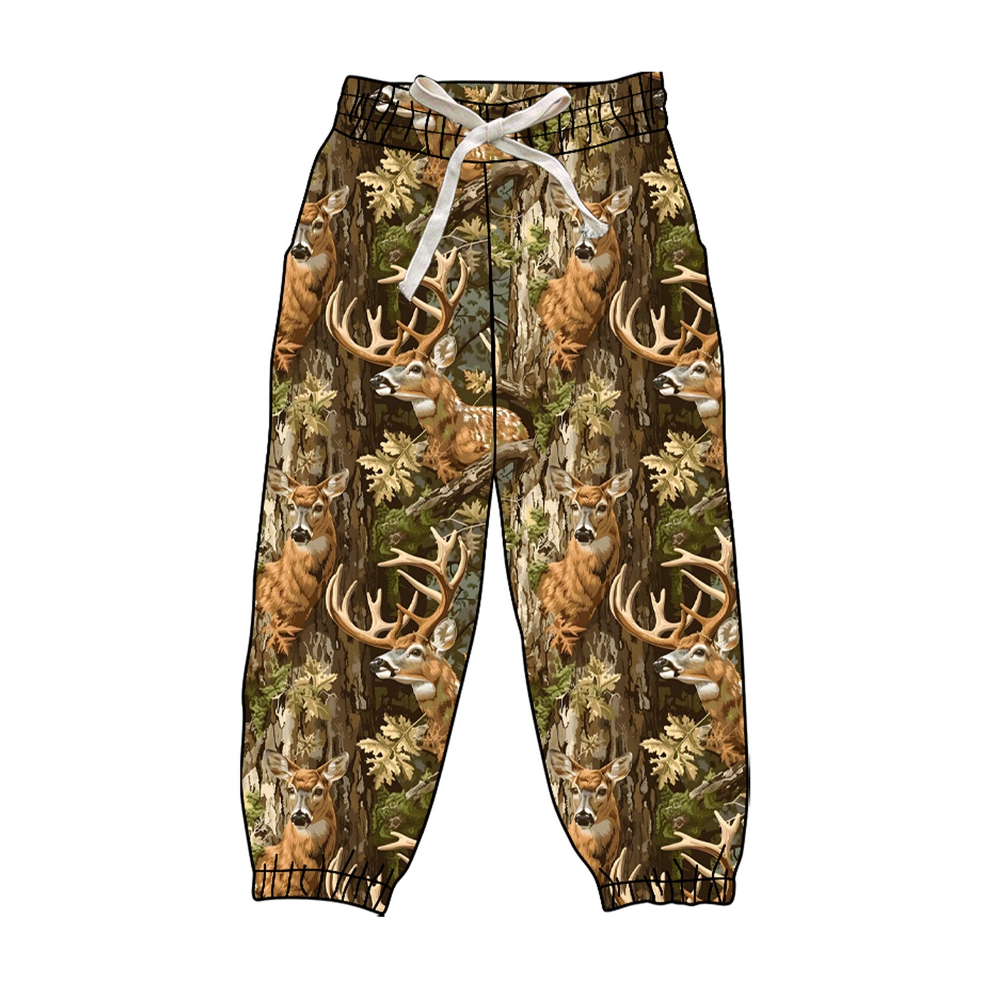Adult women deer camo leggings pants preorder
