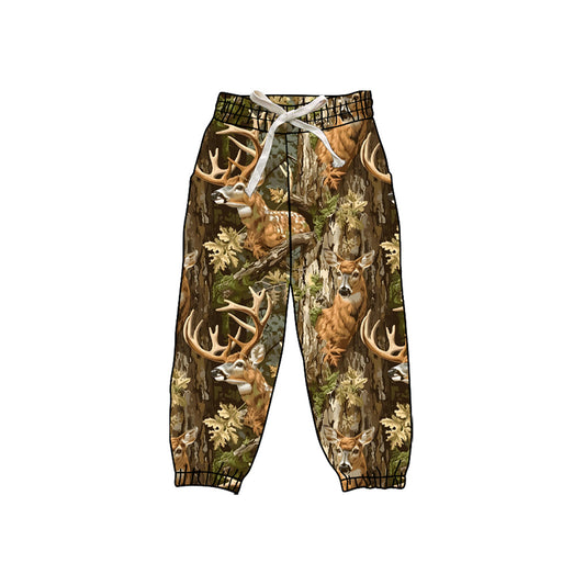 baby boy deer camo design yoga leggings pants preorder
