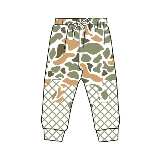 Baby boy green camo leggings pants preorder