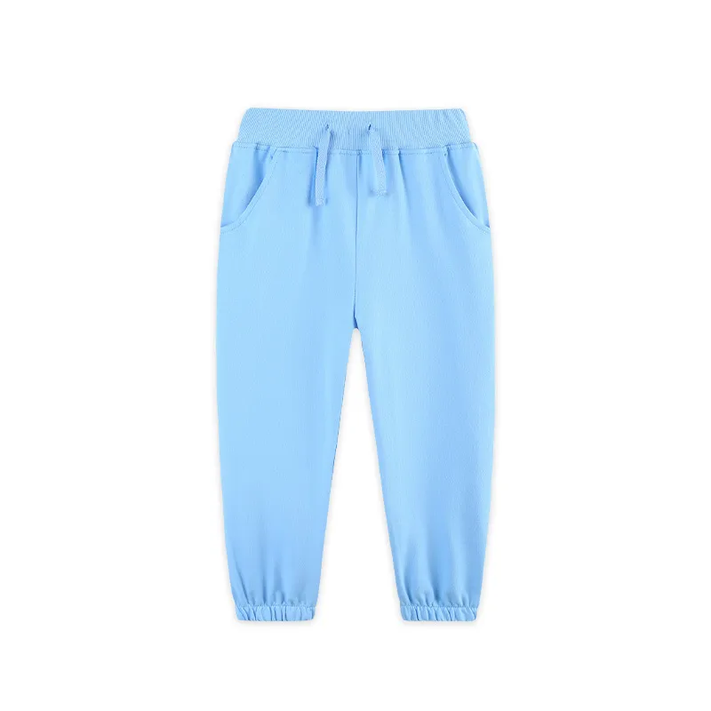 baby girls solid blue leggings pants preorder