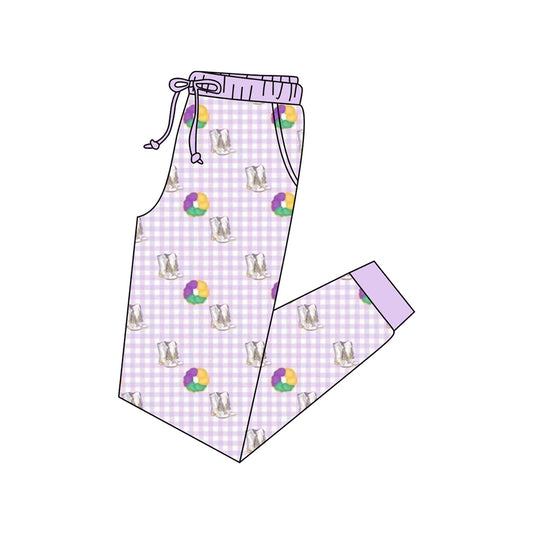Adult women mardi gras pants preorder