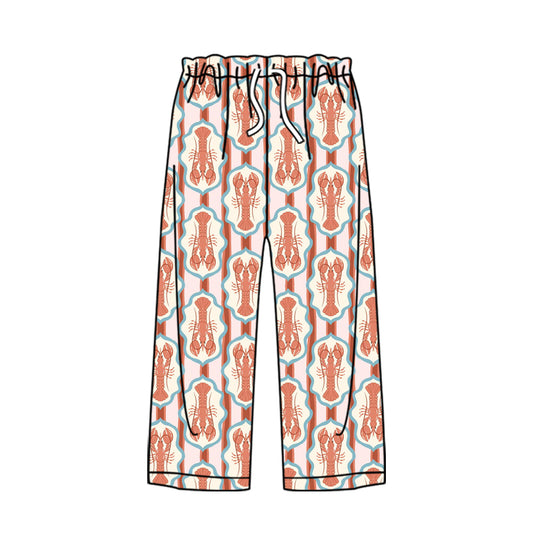 Adult women crawfish milk silk pants preorder