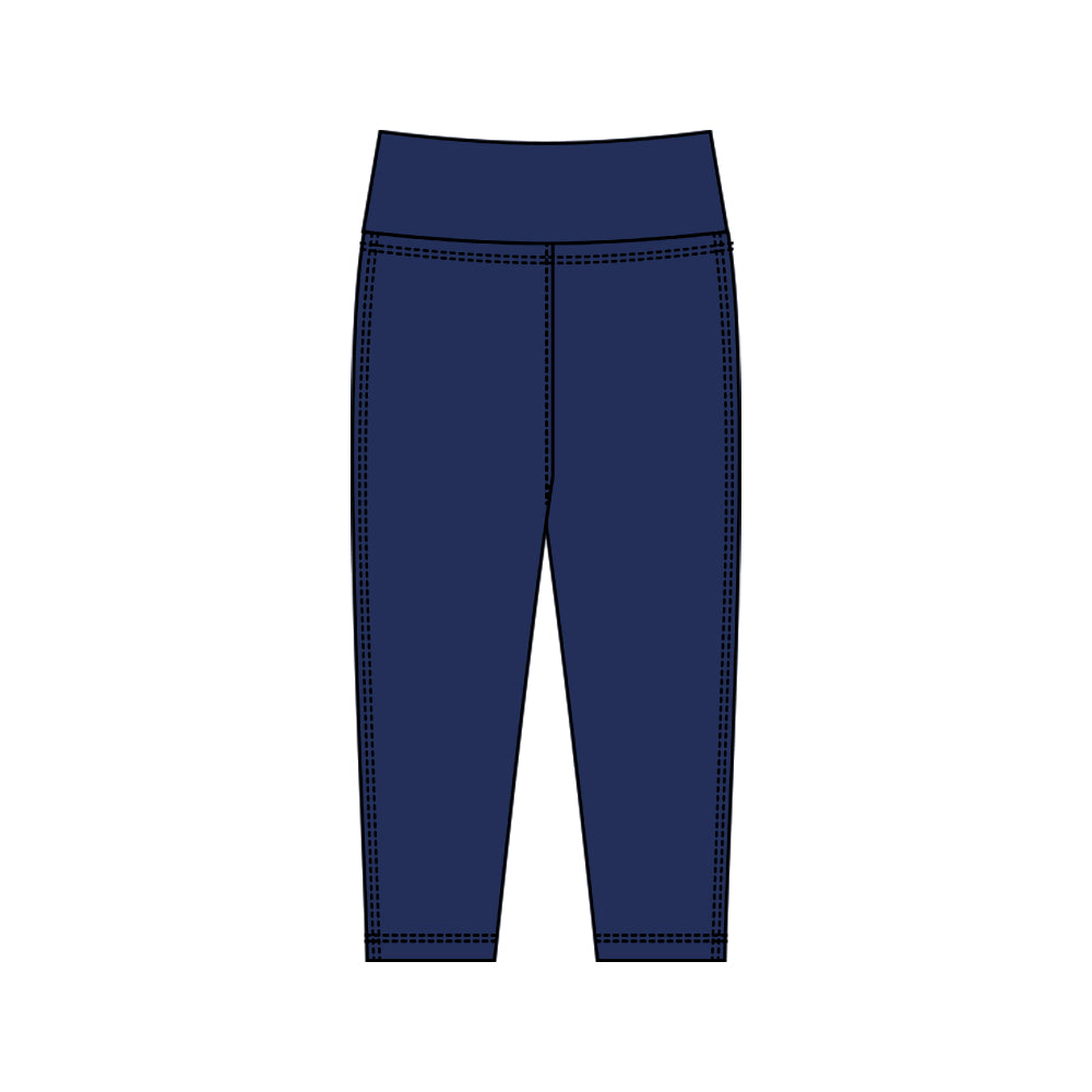 baby girl dark blue yoga leggings pants preorder
