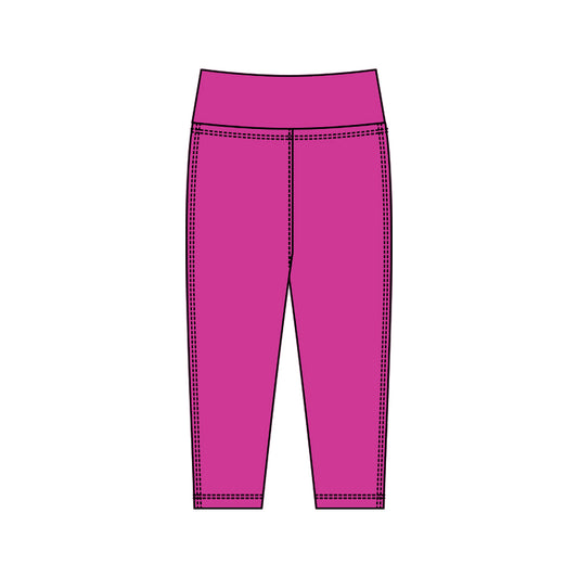 baby girl hot pink yoga leggings pants preorder