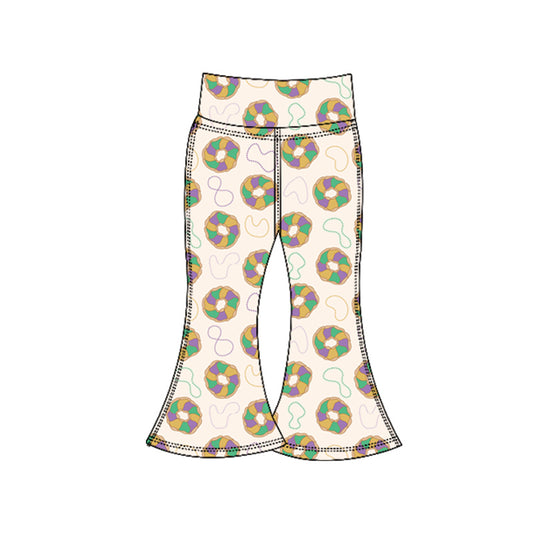 baby girl mardi gras yoga leggings pants preorder