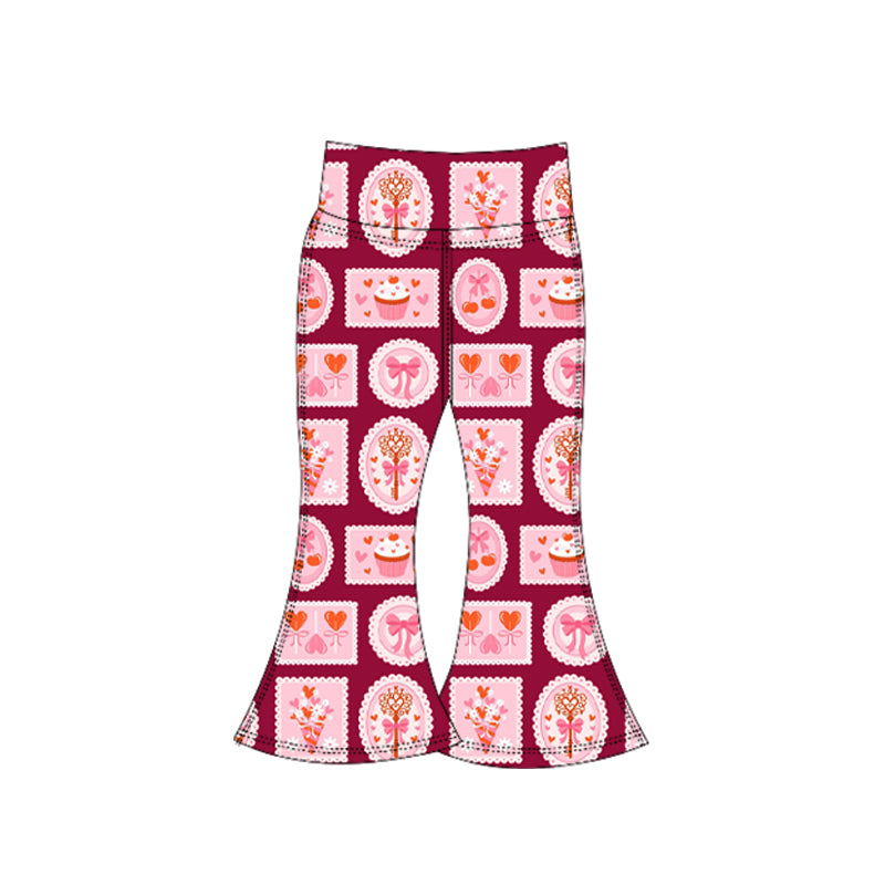 Valentines day kids yoga leggings pants preorder