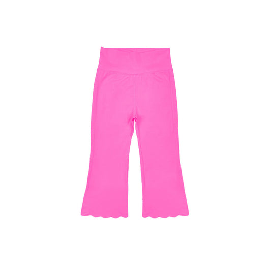 Hot pink color kids yoga leggings pants preorder