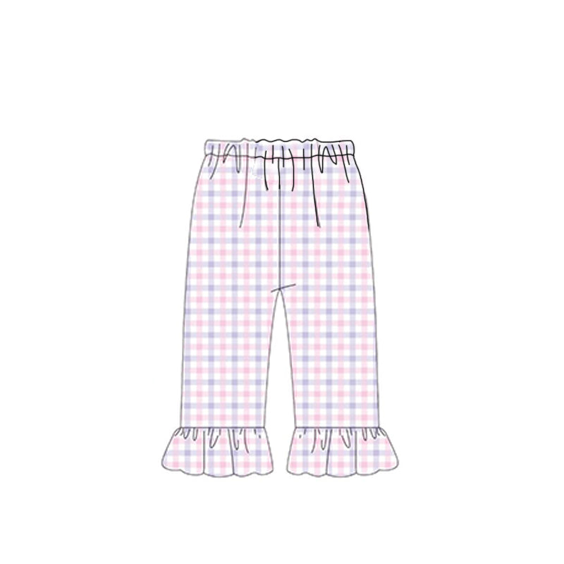 Toddle baby girls plaid leggings pants preorder