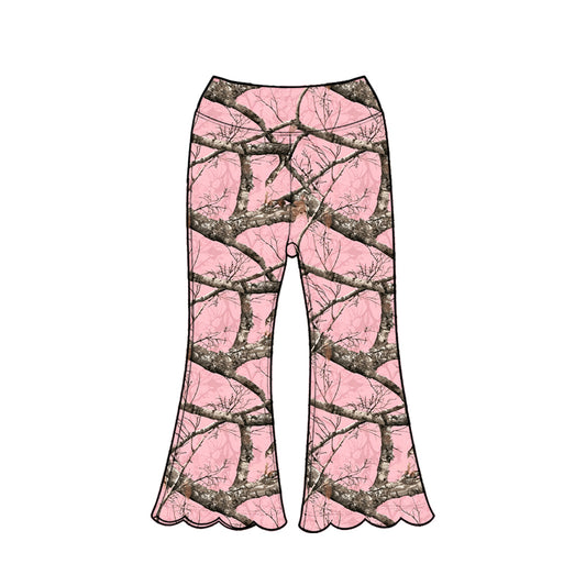 Toddle baby girl camo flare pants preorder