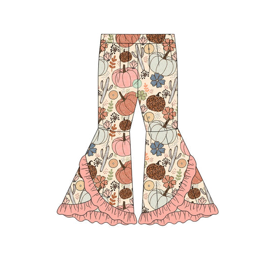 Fall pumpkin milk silk bell bottoms preorder