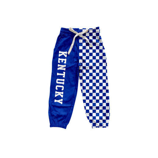 Kentucky team print boys milk silk pants preorder