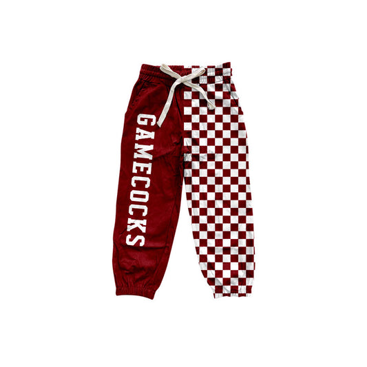 Gamecocks team print boys milk silk pants preorder