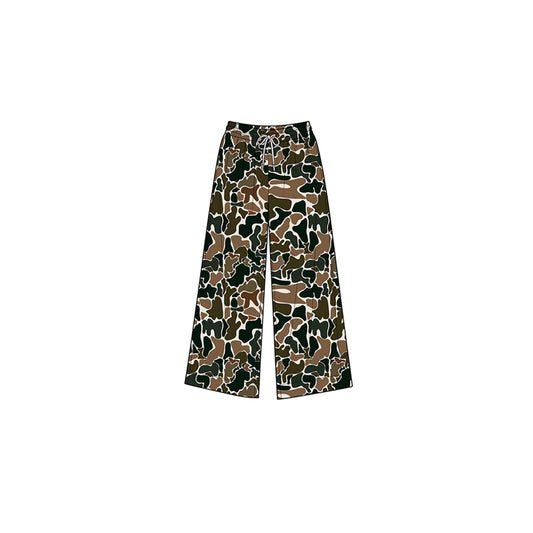 Girls brown camo color yoga pants preorder