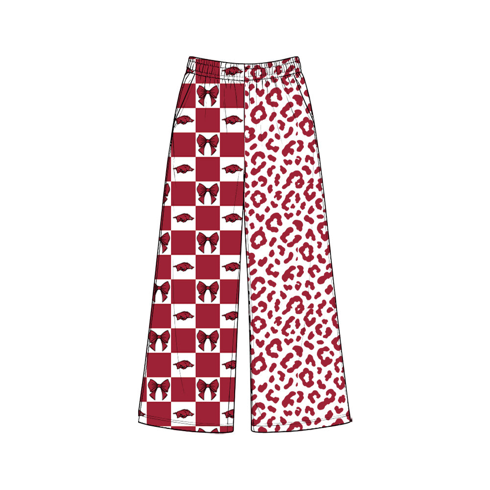 Adult women arkansas print milk silk pants preorder