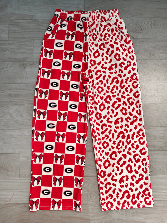 Adult women georgia print milk silk pants preorder