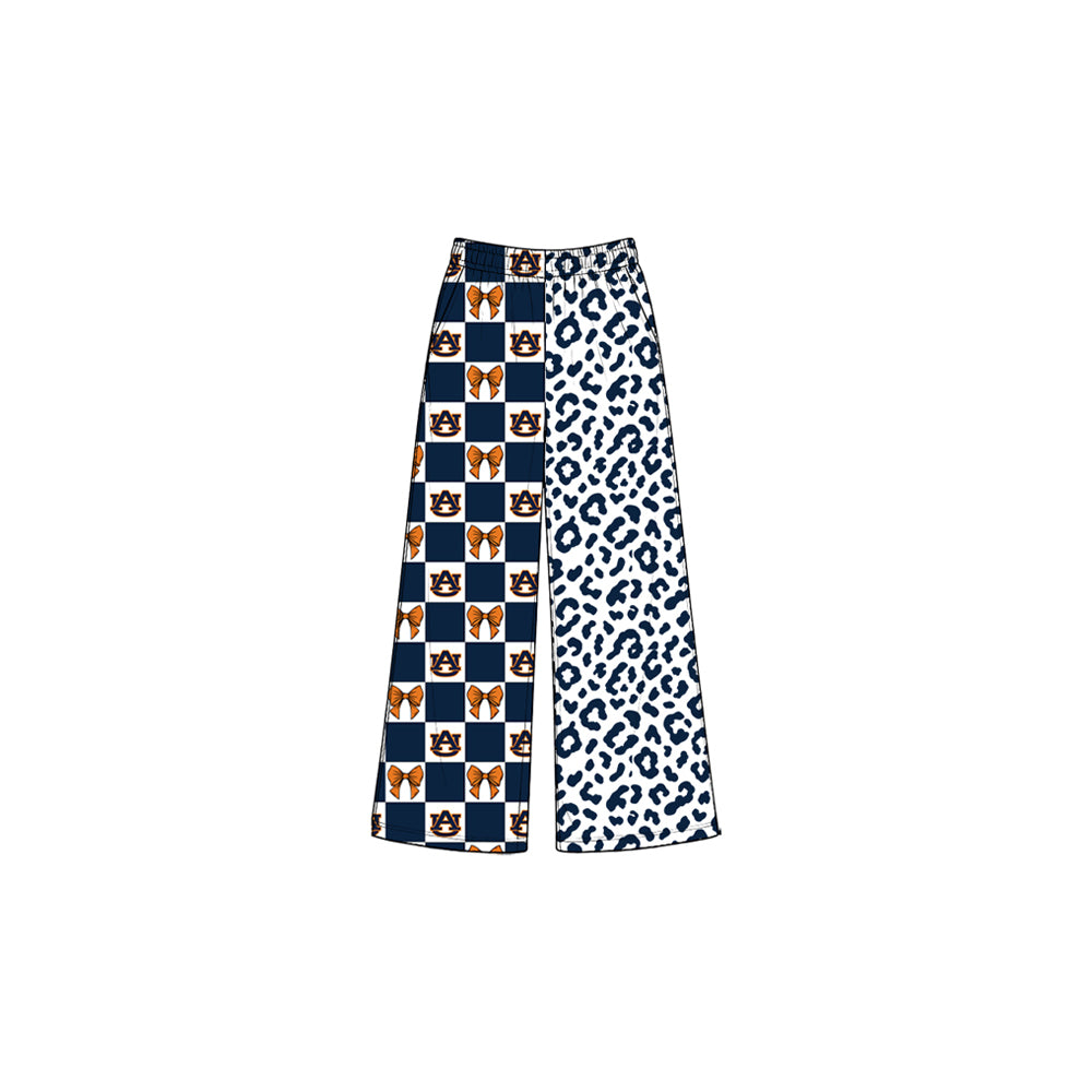 Girls auburn camo color milk silk pants preorder