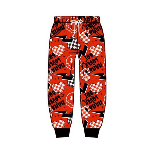 Mamas lover boy valentines day milk silk  pants preorder