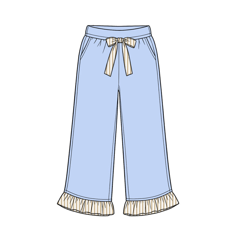 Blue color toddle baby girls  pants preorder