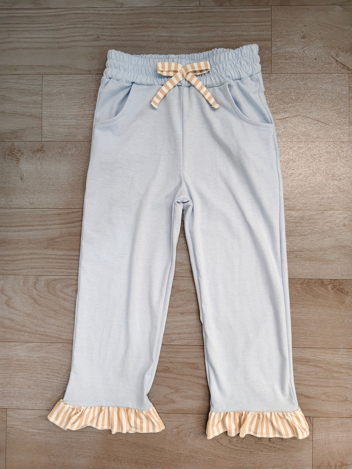Blue color toddle baby girls  pants preorder