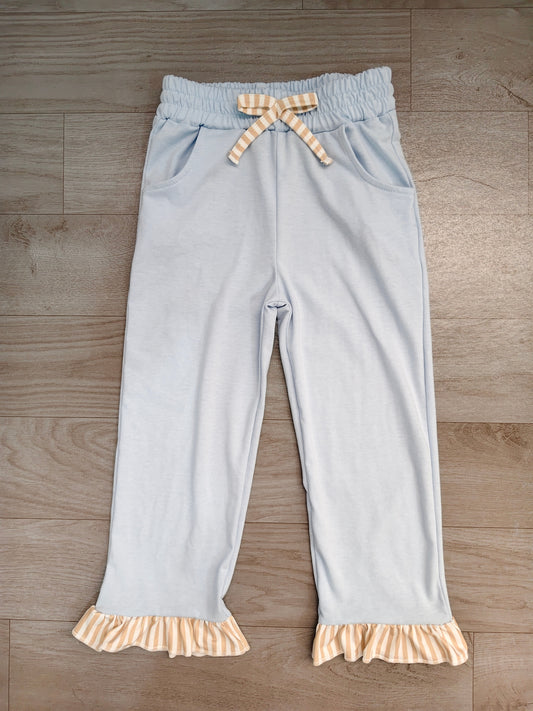 Blue color toddle baby girls  pants preorder