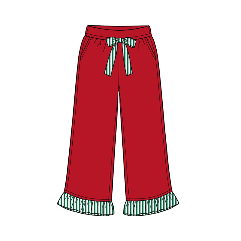Red color toddle baby girls  pants preorder